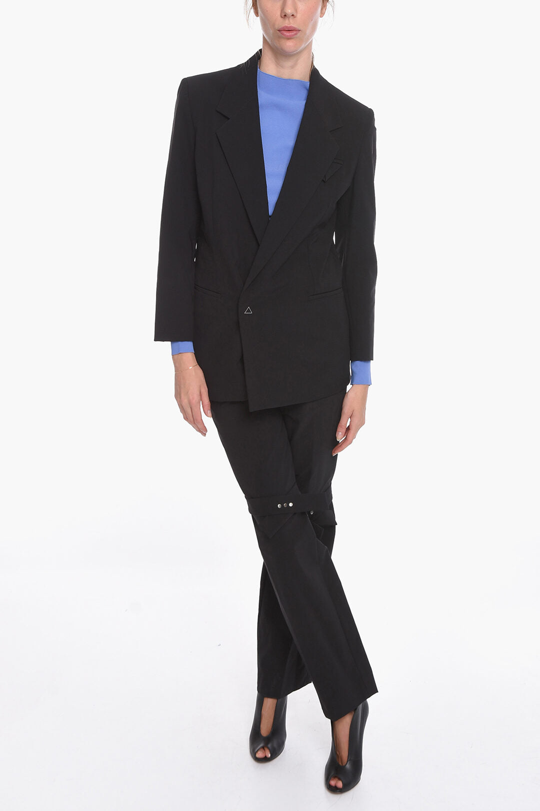 Luxury Bottega Veneta Nylon-canvas Single-breasted Blazer