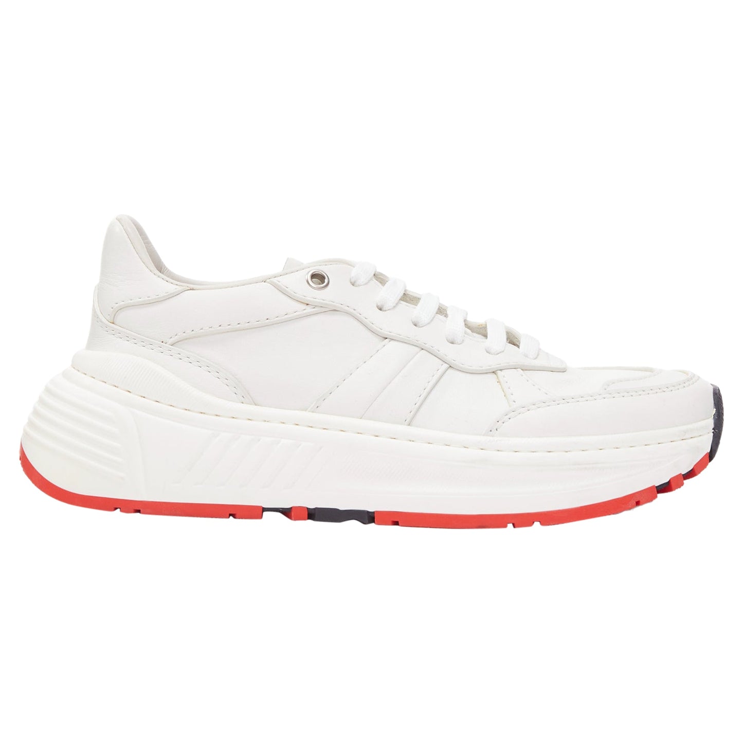 Luxury Bottega Veneta Speedster Leather Panelled Soled Dad Sneakers