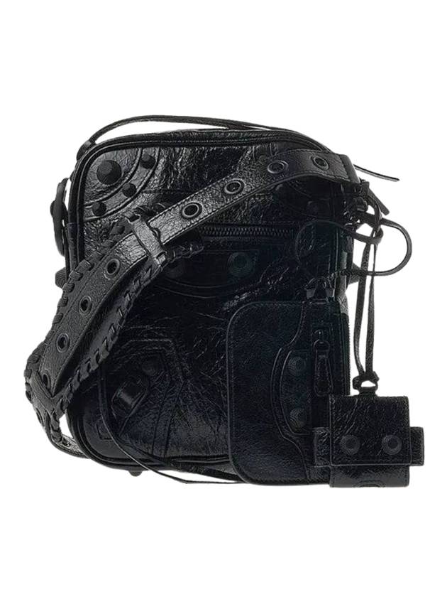 Luxury Balenciaga Le Cagole Crossbody Bag Black