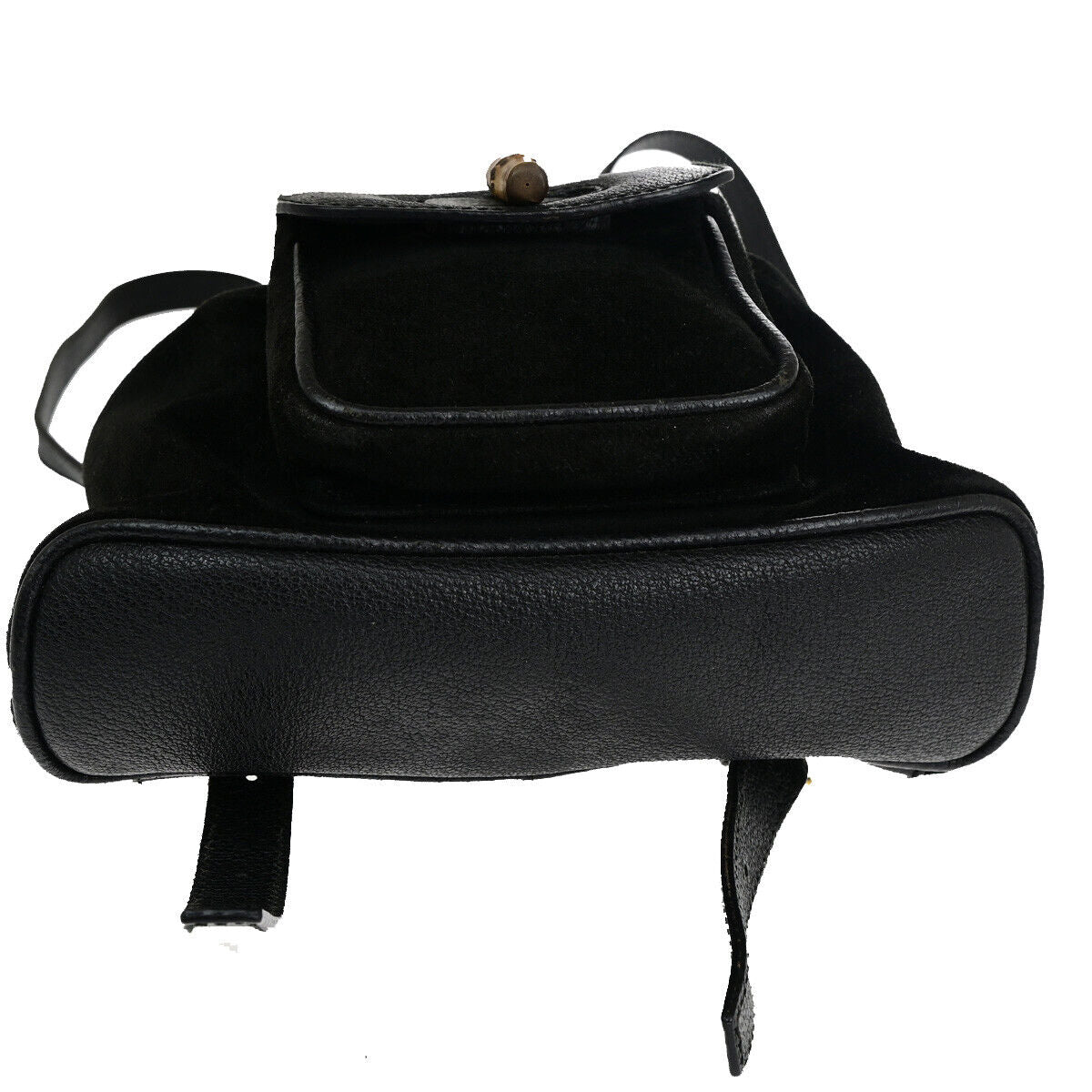 Luxury Gucci Trending 2025 Bamboo  Suede Backpack Bag ()
