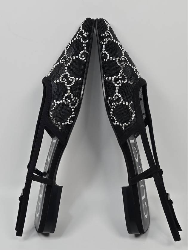 Luxury Gucci Trending 2025 GG crystal slingback 230