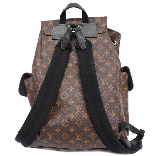 Louis Vuitton Christopher  Canvas Backpack Bag ()