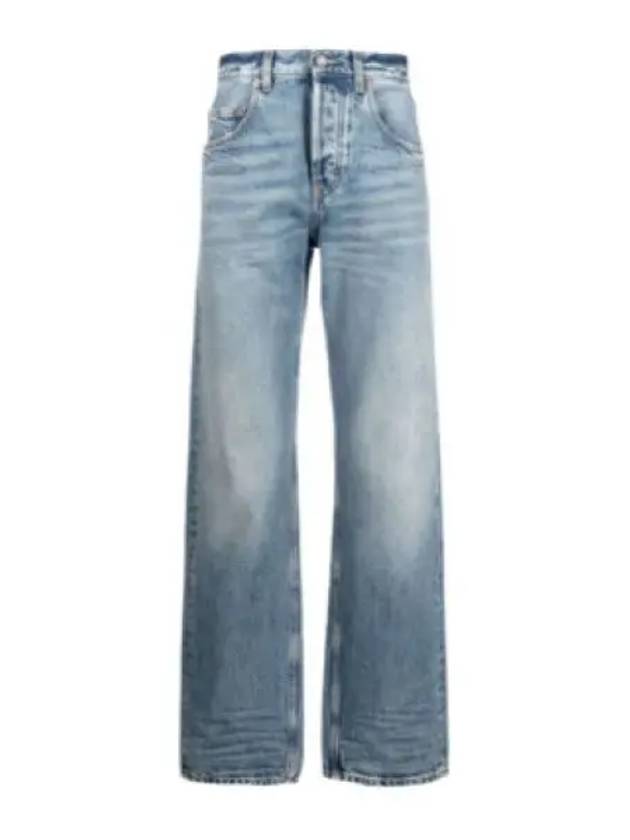 Luxury Saint Laurent Long Extreme Lake Medium Baggy Jeans Blue