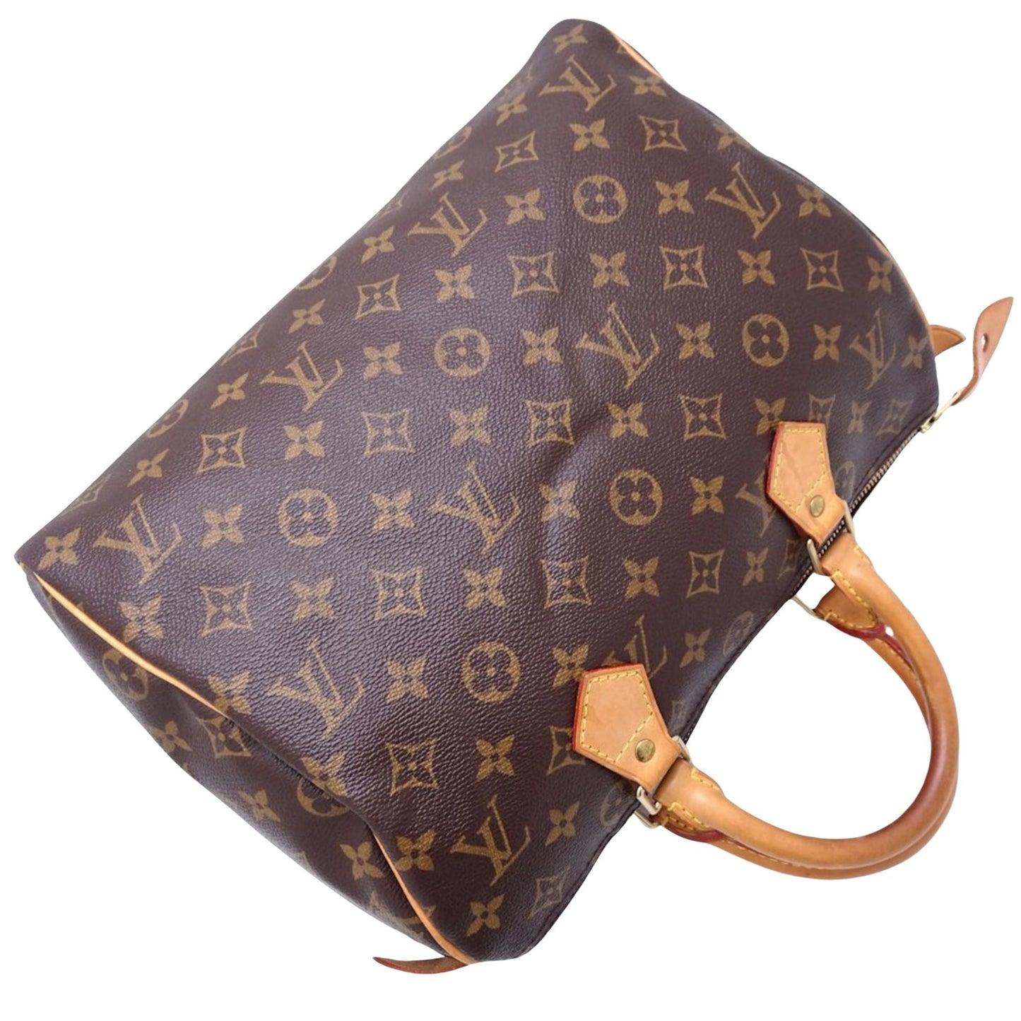 Louis Vuitton Speedy 30  Canvas Handbag ()