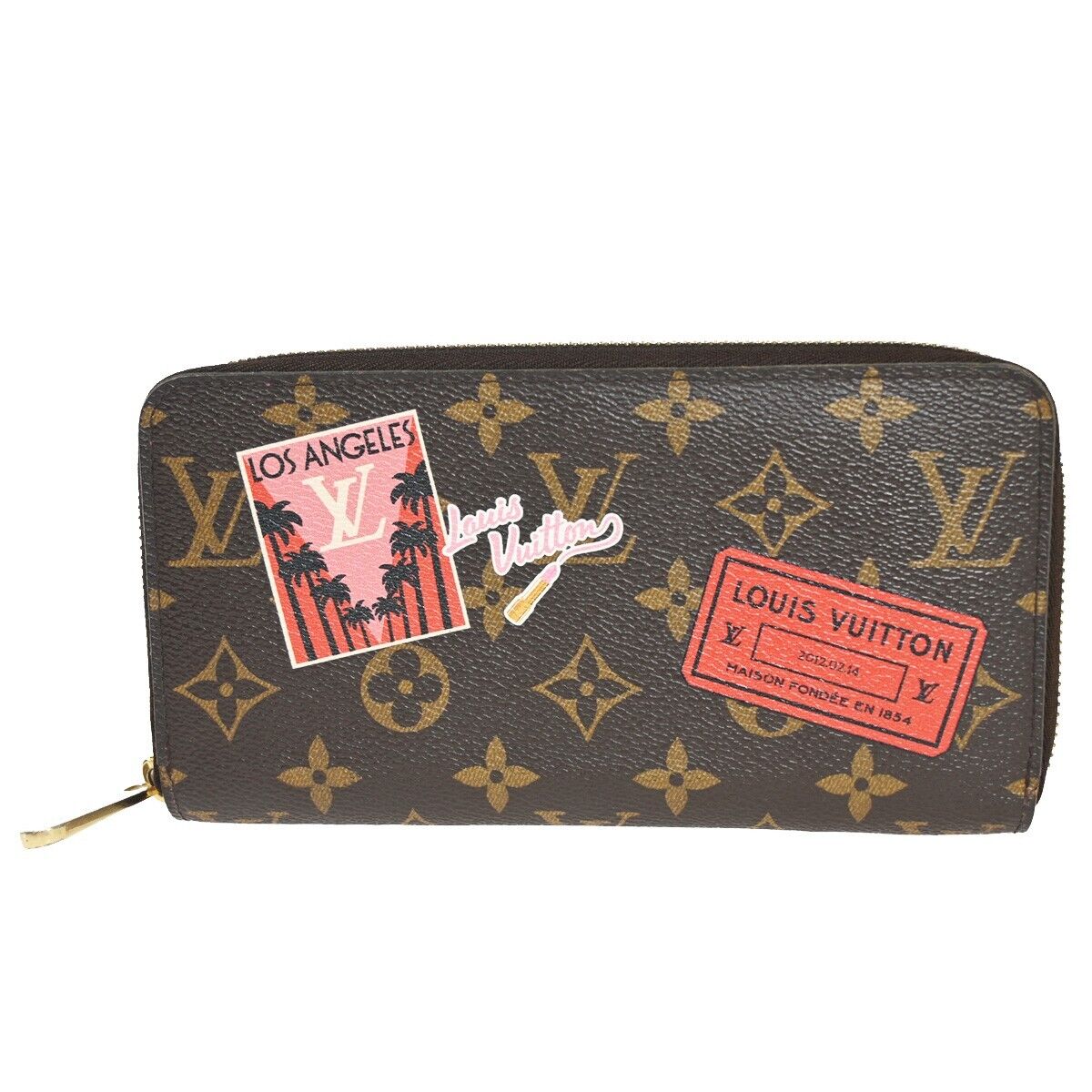 Louis Vuitton Zippy  Canvas Wallet  ()