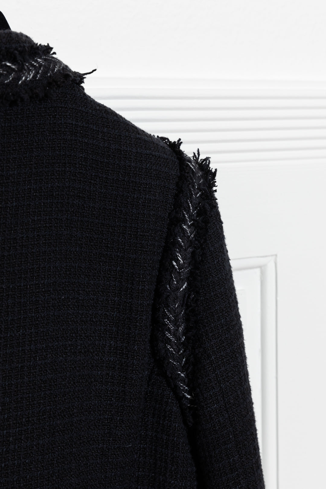 CHANEL Tweed Jacket Black