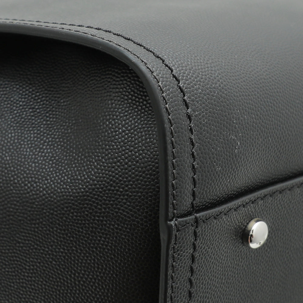 Chanel Black CC Deauville Studded Bag