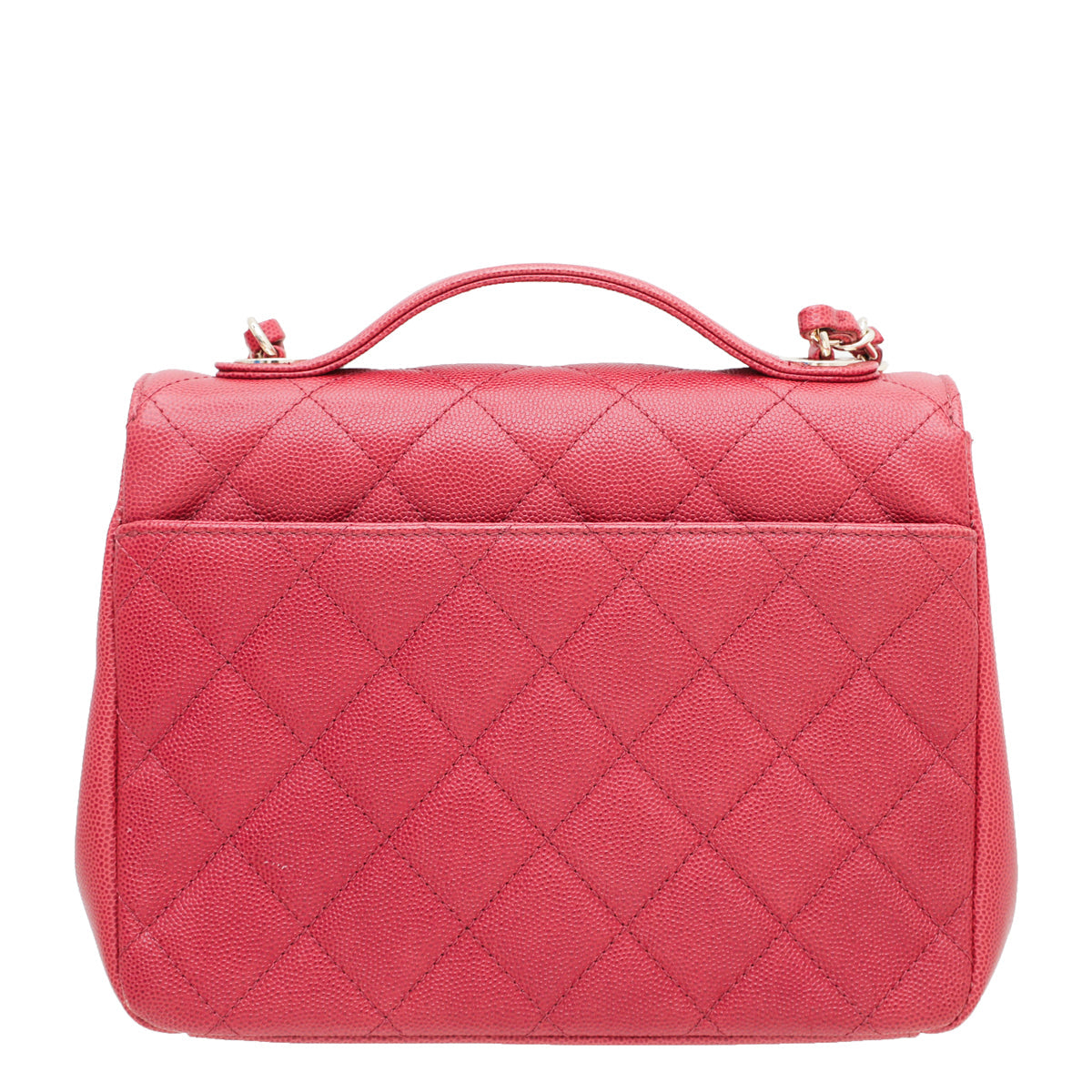 Chanel Red CC Business Affinity Small Bag