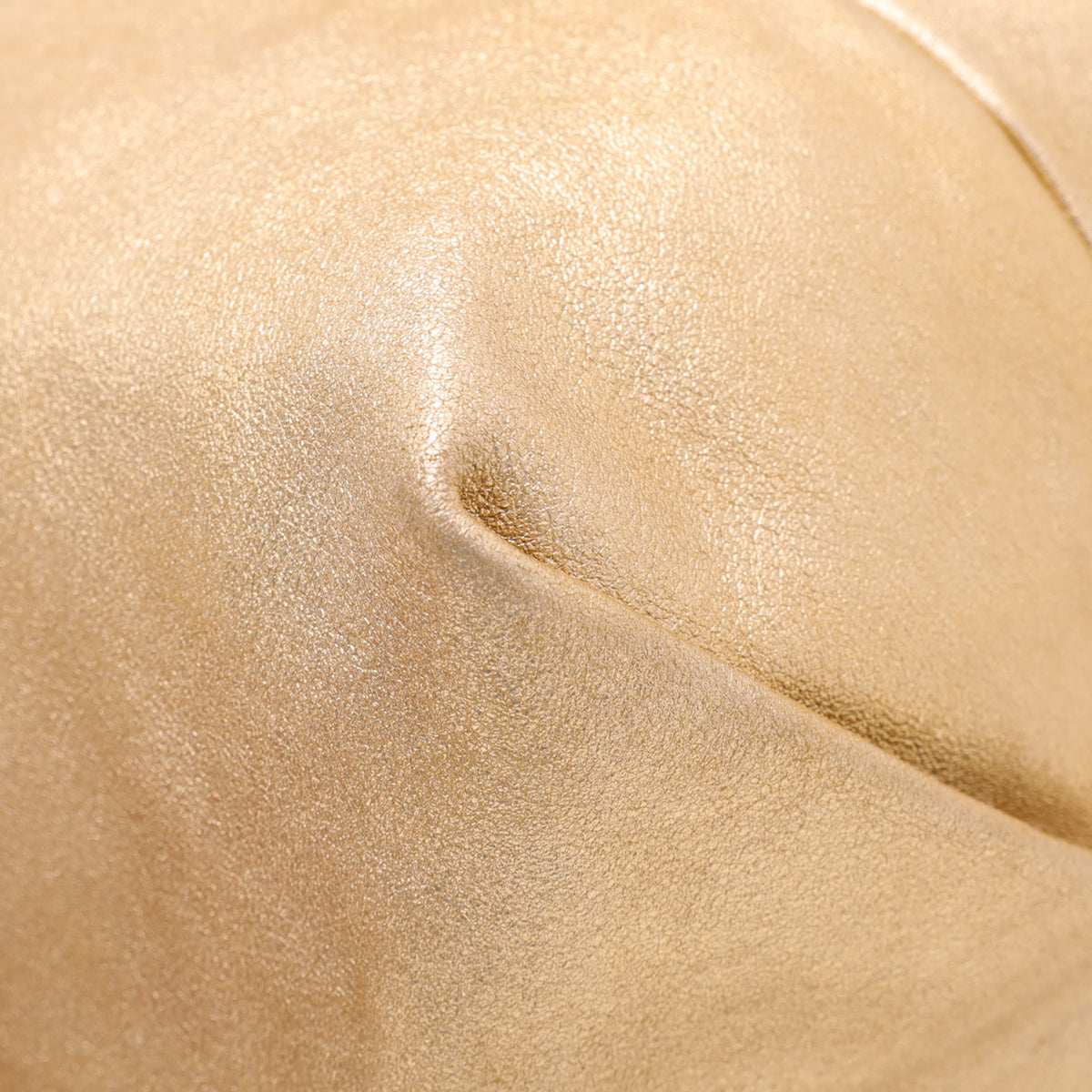 Chanel Metallic Gold CC Hobo Bag