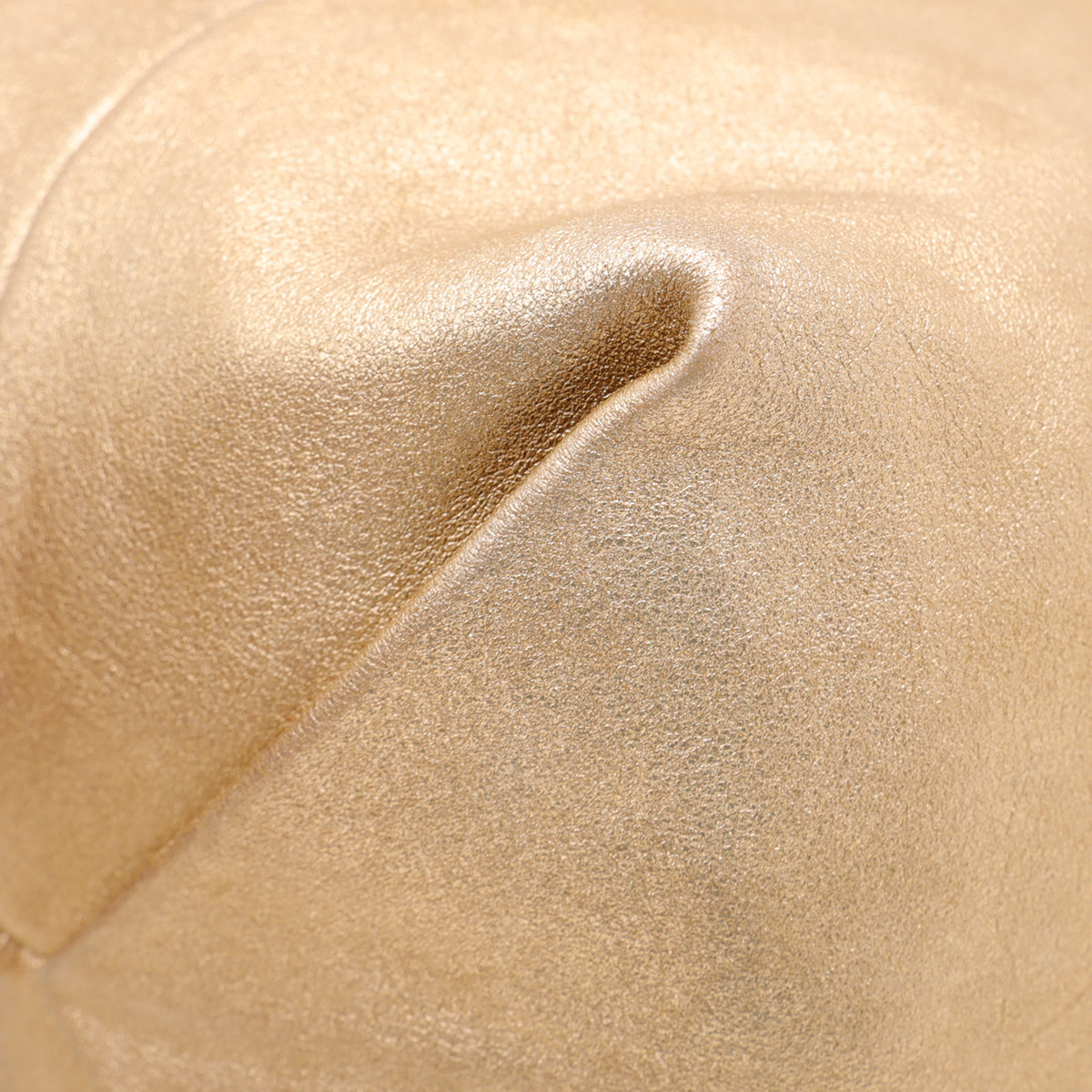 Chanel Metallic Gold CC Hobo Bag