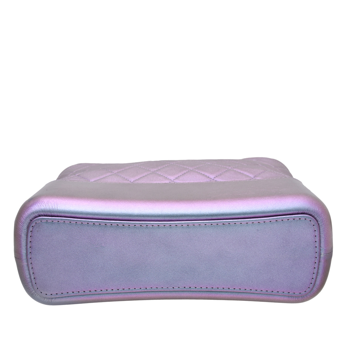 Chanel Purple Rainbow CC Unicorn Gabrielle Iridescent Bag