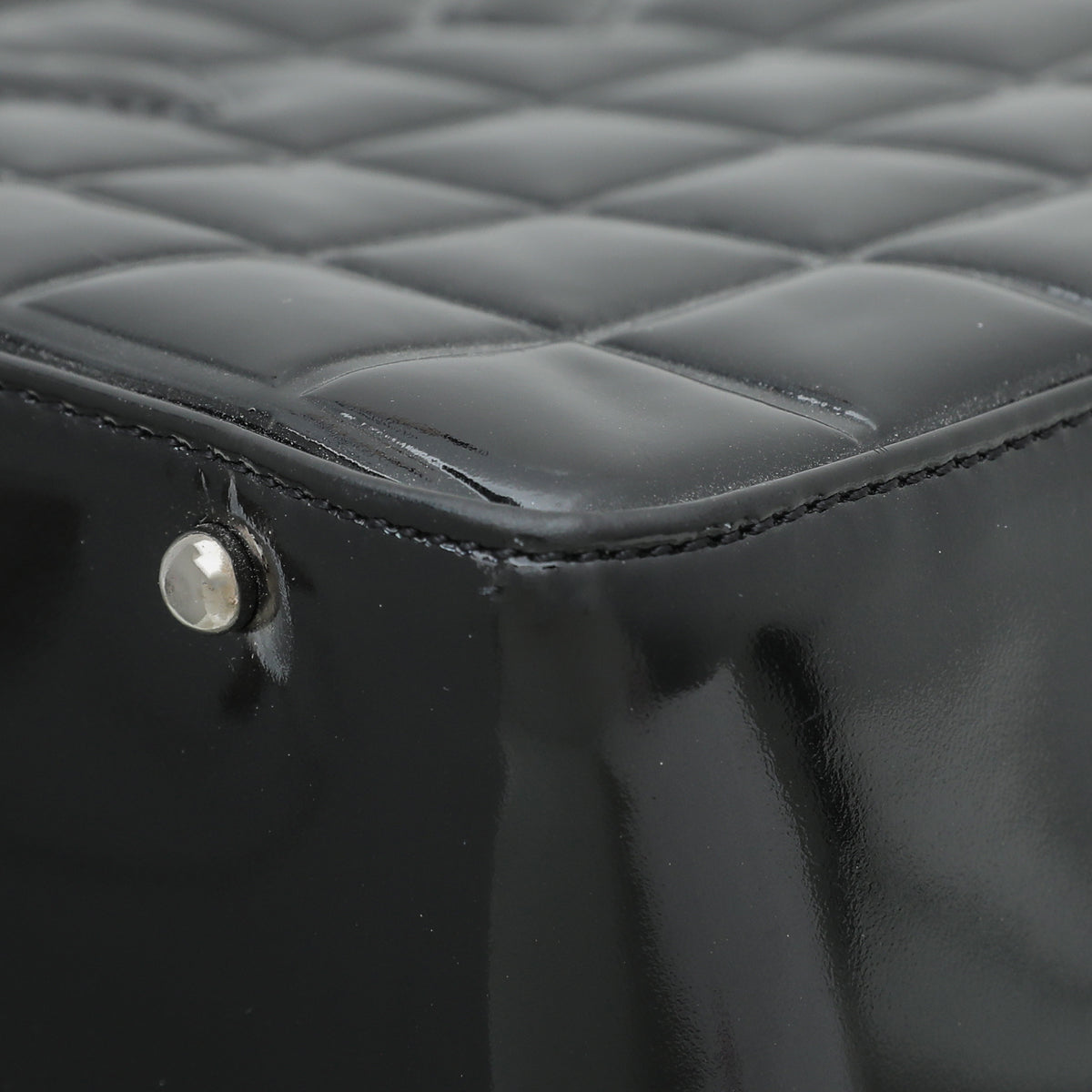 Chanel Black Chocolate Bar Bowler Bag