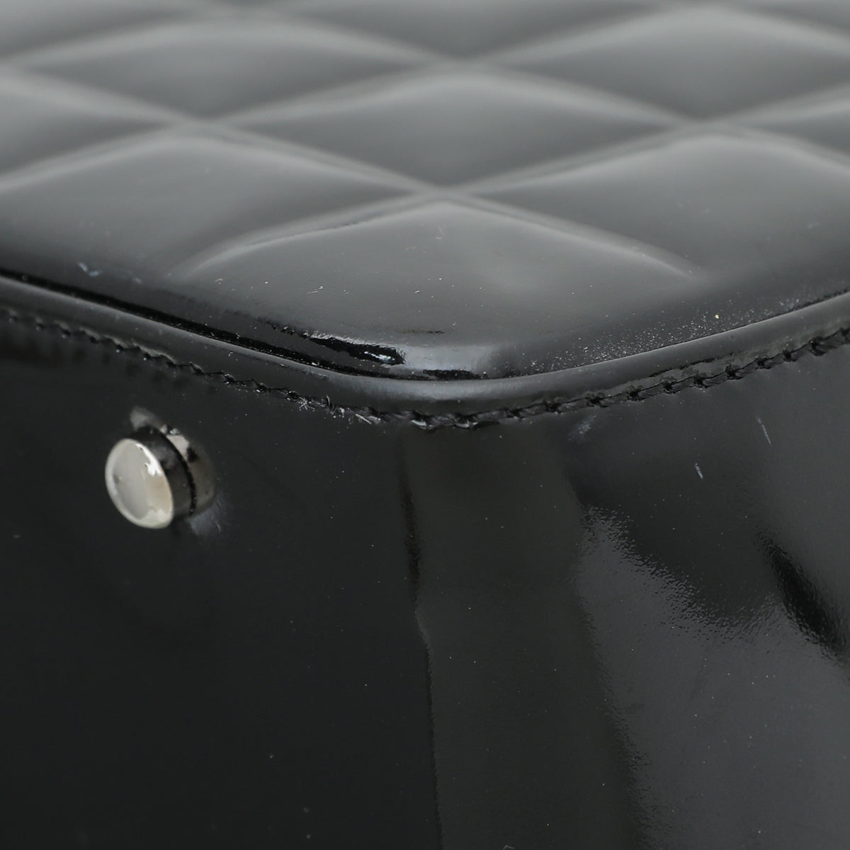 Chanel Black Chocolate Bar Bowler Bag