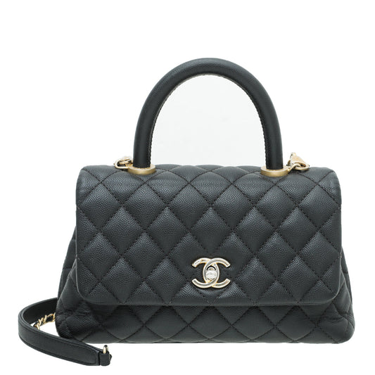 Chanel Black Coco Handle Bag