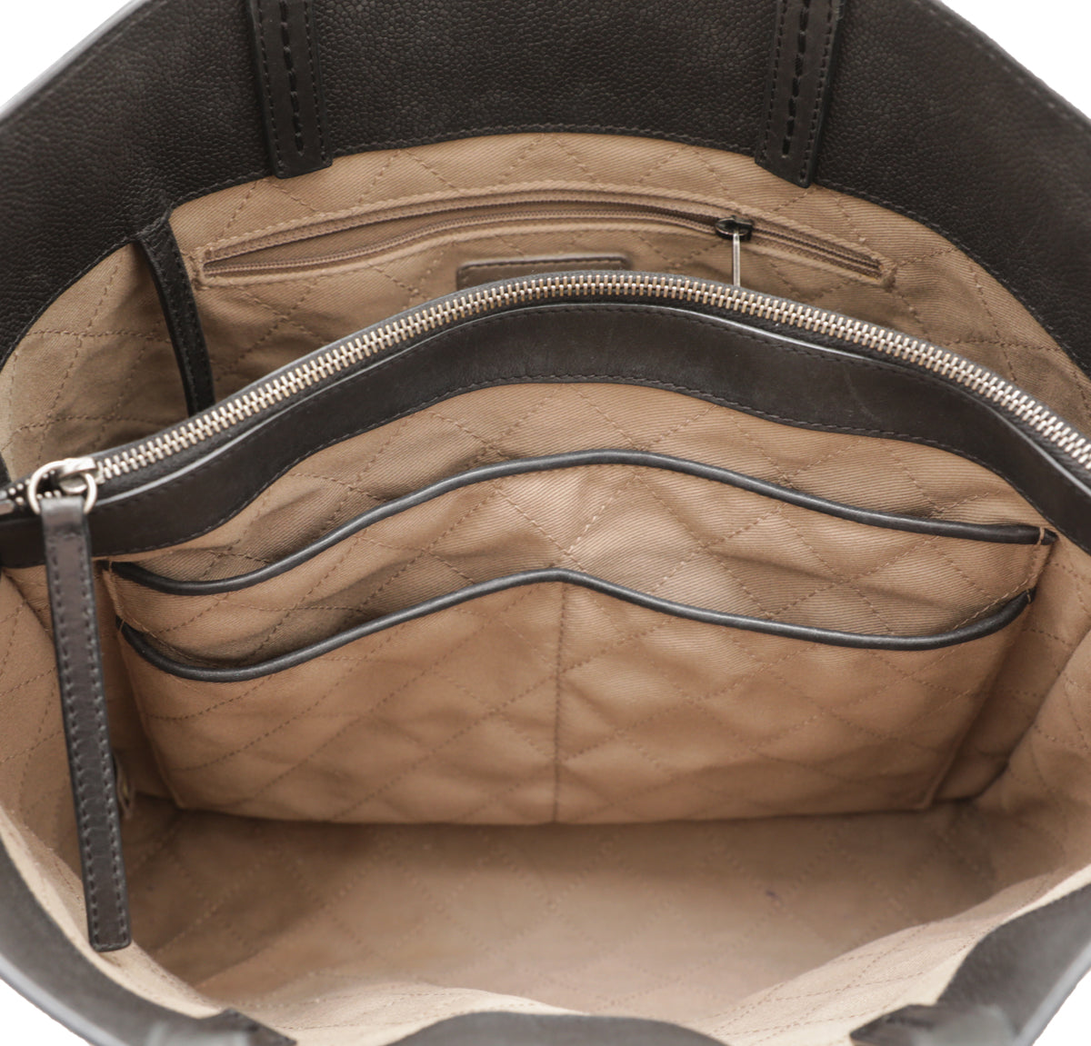 Chanel Black Hampton Convertible Tote Bag