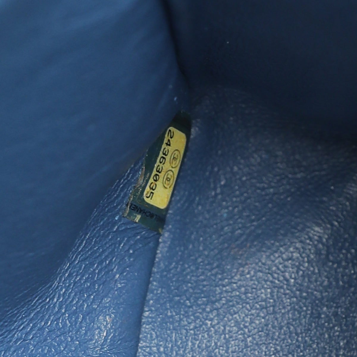 Chanel Blue Velvet Reissue Double Flap Bag