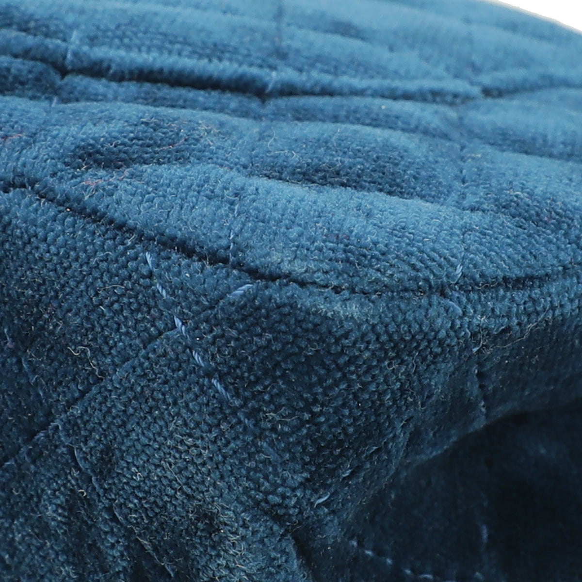 Chanel Blue Velvet Reissue Double Flap Bag