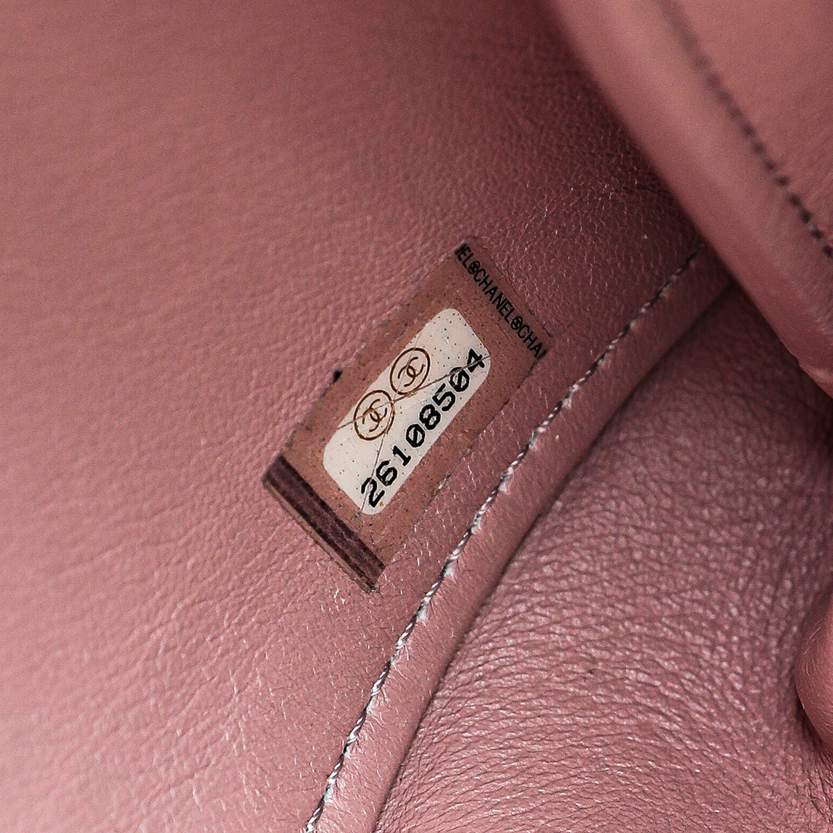 Chanel Black Straight Line Flap Bag