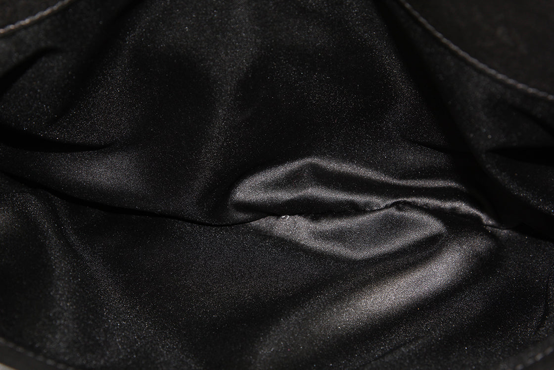 Chanel Black Tweed Camellia Maxi Flap Bag