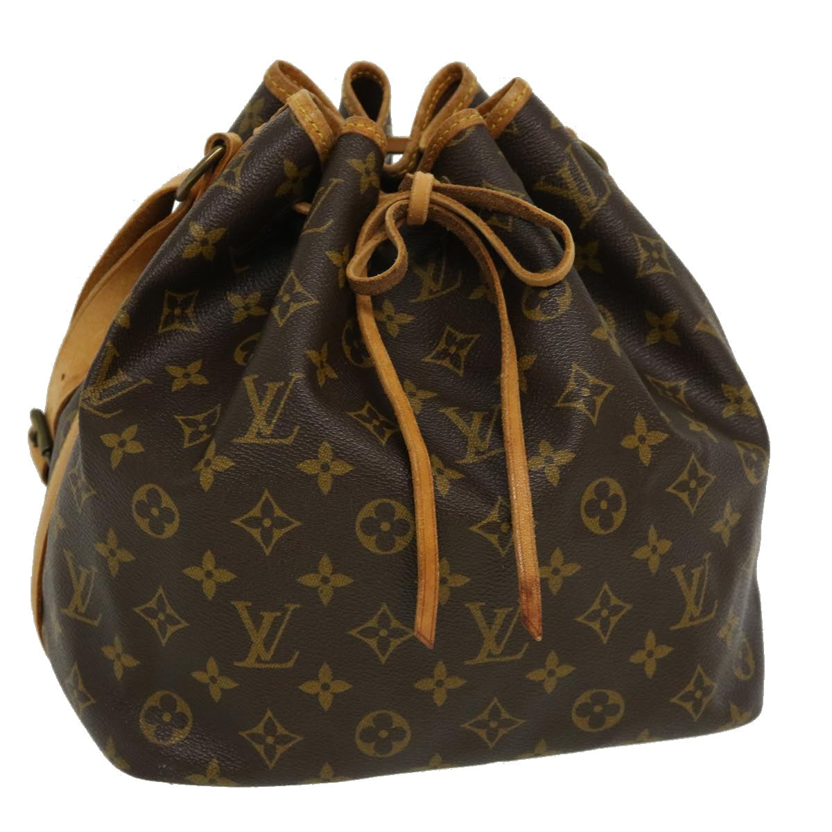 LOUIS VUITTON Monogram Petit Noe Shoulder Bag M42226 LV cl056