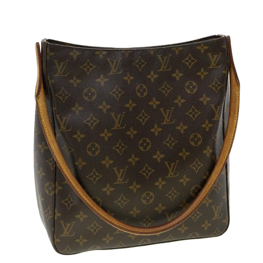 LOUIS VUITTON Monogram Looping GM Shoulder Bag M51145 LV cl148