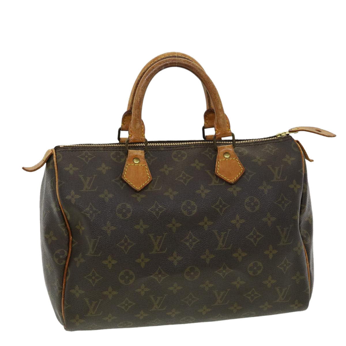LOUIS VUITTON Monogram Speedy 30 Hand Bag M41526 LV cl154