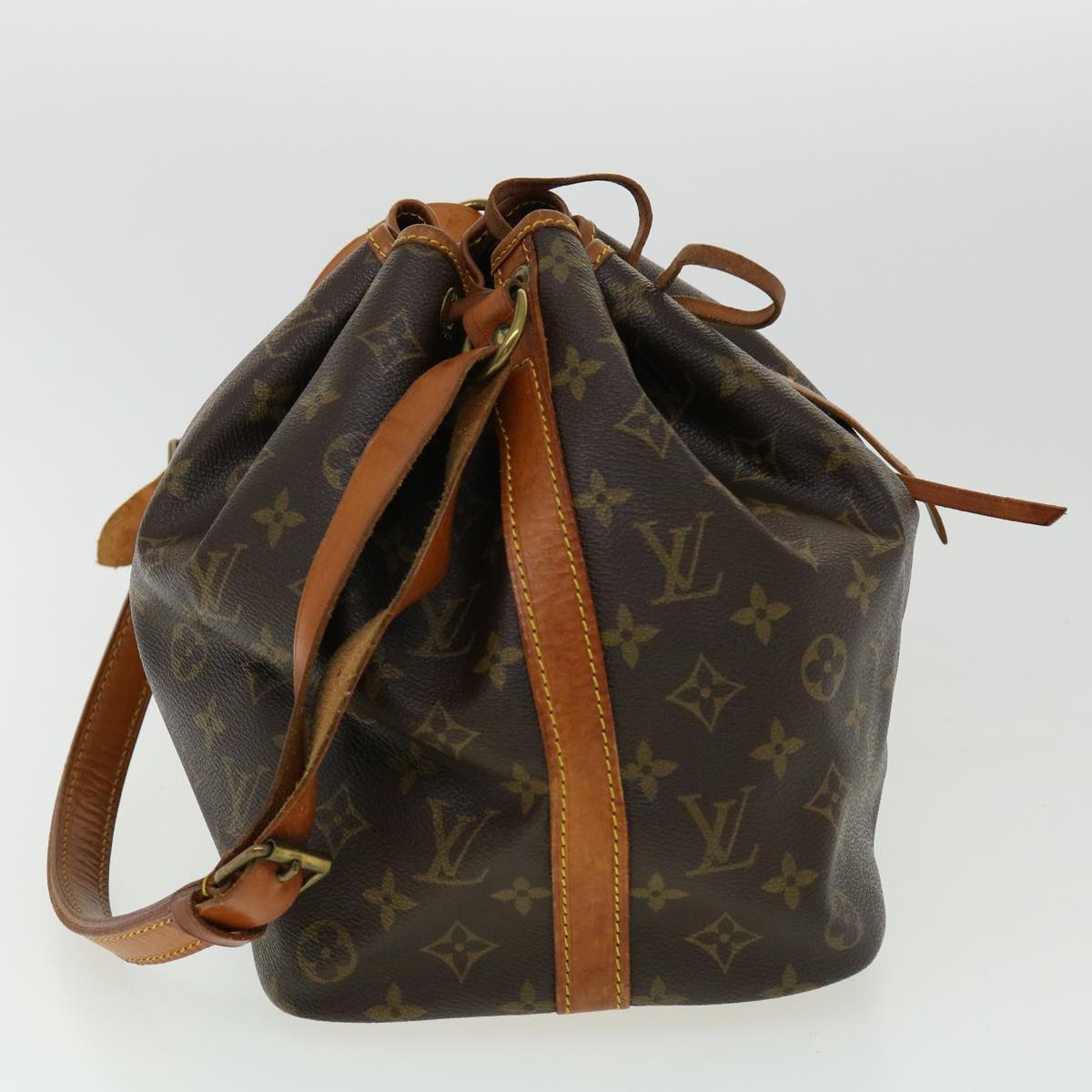 LOUIS VUITTON Monogram Petit Noe Shoulder Bag M42226 LV cl163