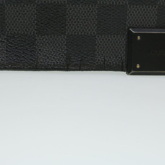 LOUIS VUITTON Damier Graphite District MM Shoulder Bag N41272 LV cl386