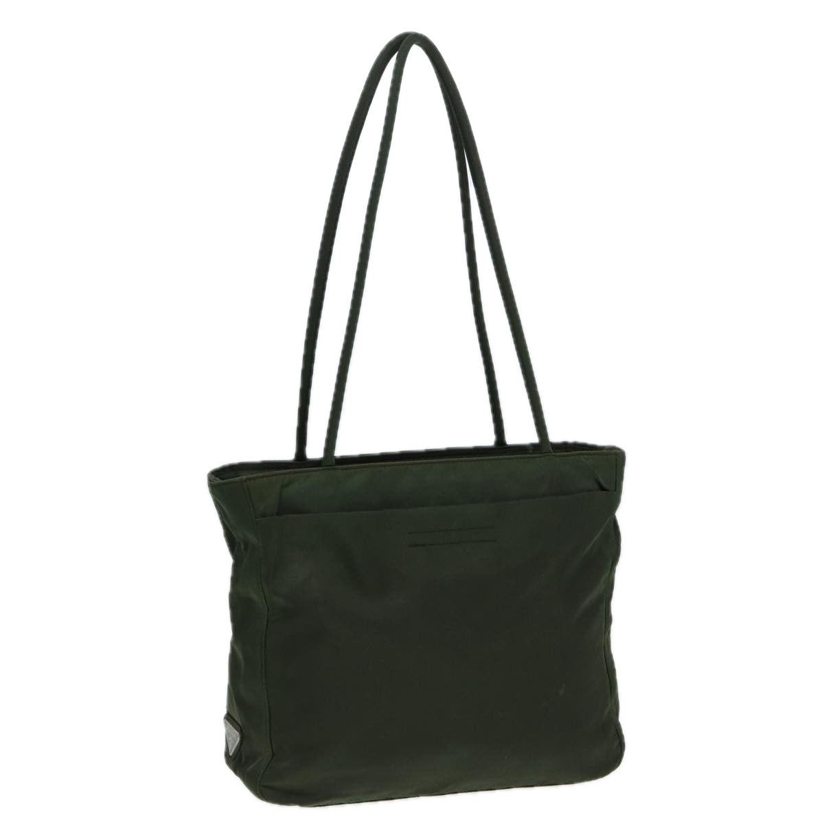 Luxury Prada Tote Bag Nylon Khaki  cl839