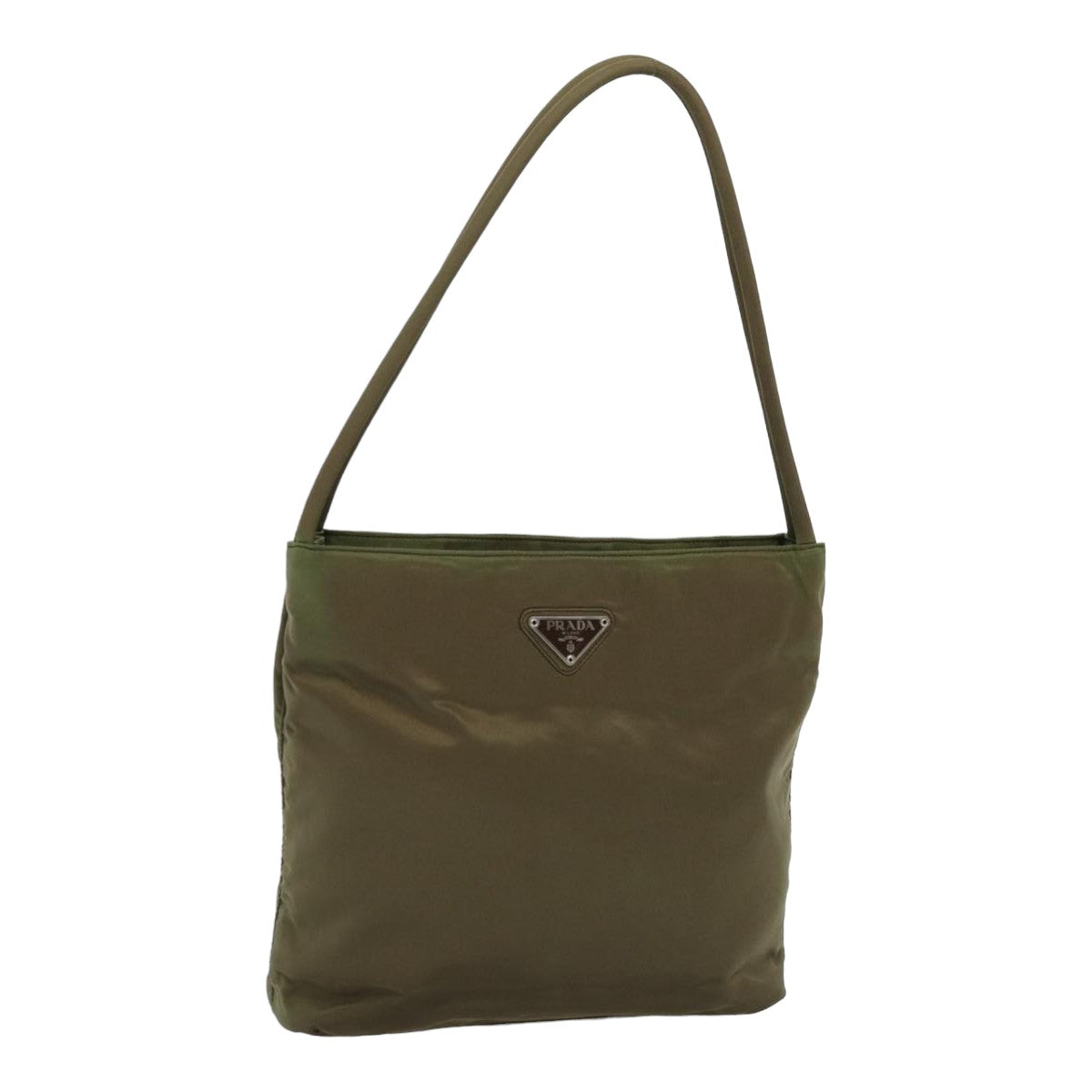 Luxury Prada Hand Bag Nylon Khaki  cl841