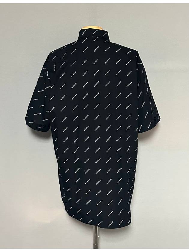 Luxury Balenciaga Multi logo short sleeve shirt 105