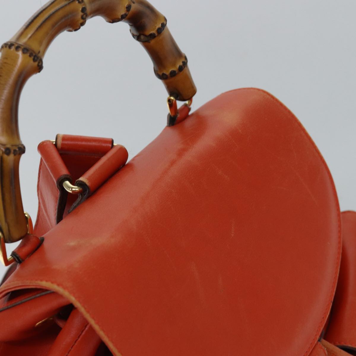 Luxury Gucci Trending 2025 Bamboo  Leather Backpack Bag