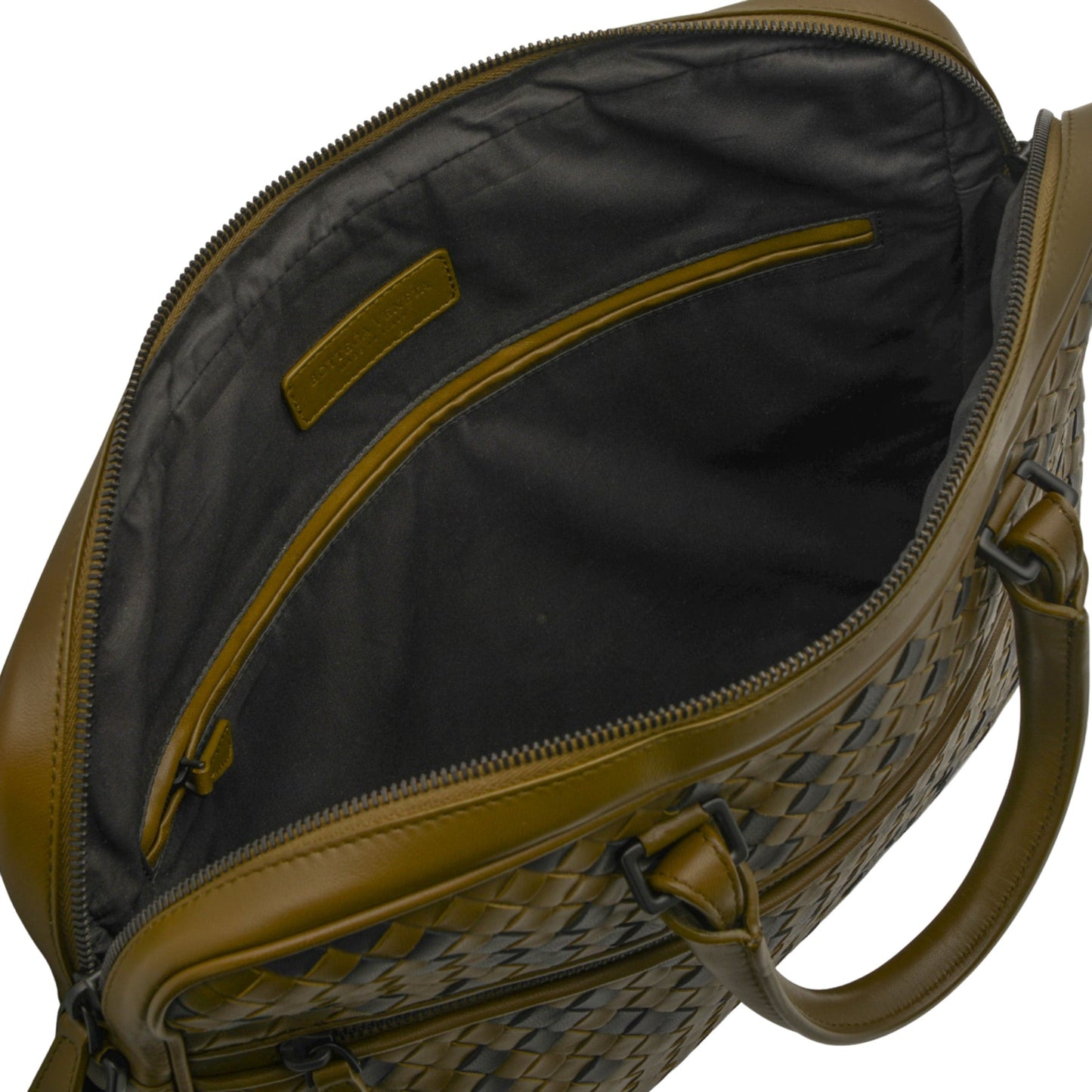 Luxury Bottega Veneta Leather Messenger Bag