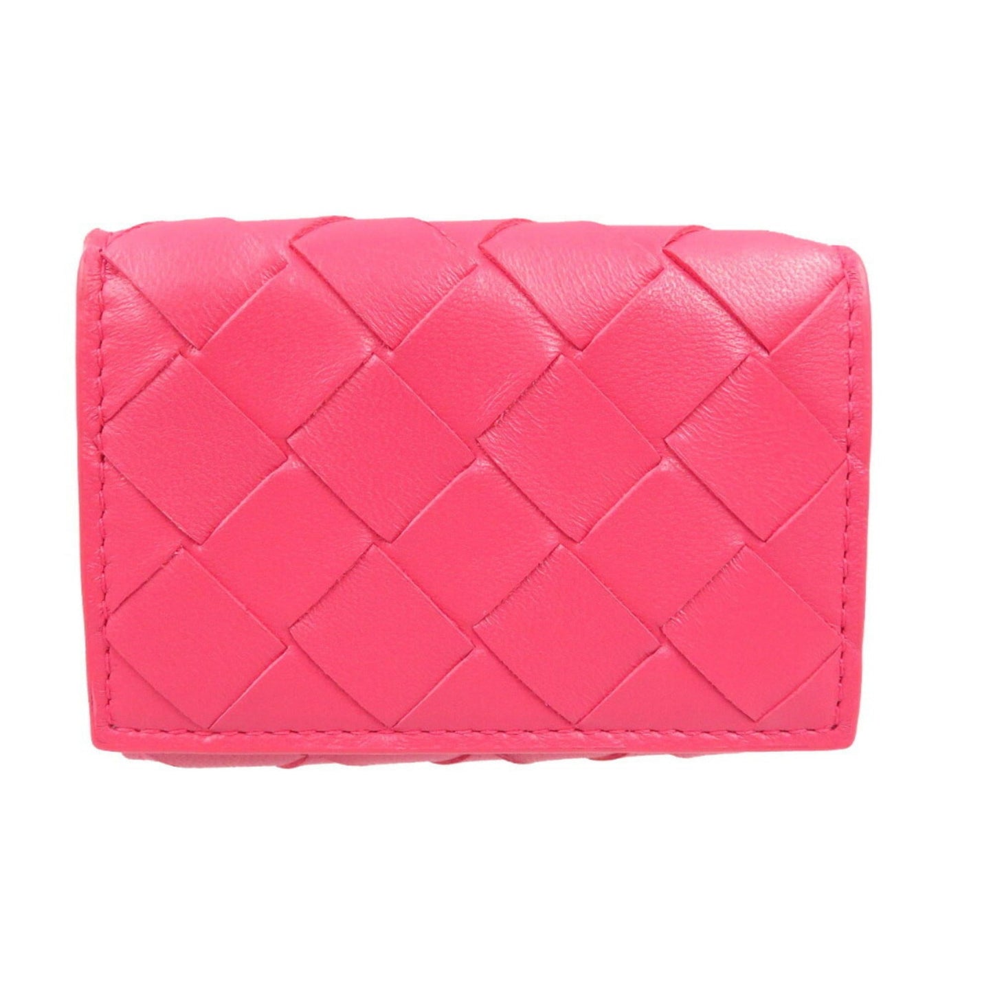 Luxury Bottega Veneta Intrecciato  Leather Wallet (Tri-Fold) ()