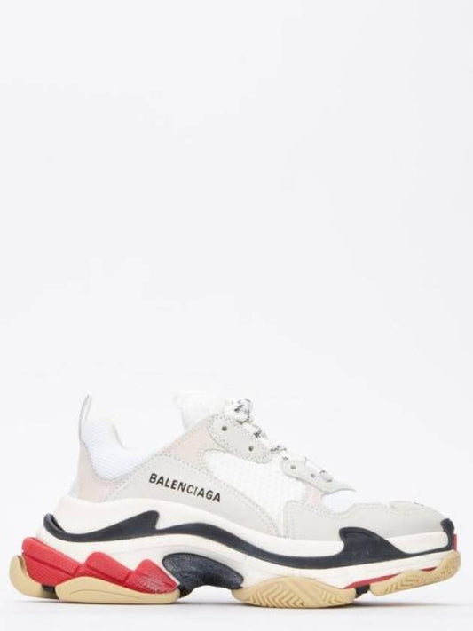 Luxury Balenciaga Triple S Low-Top Sneakers Black Grey