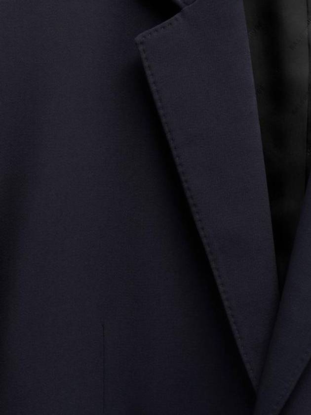 Luxury Balenciaga Regular Tailored Jacket Navy