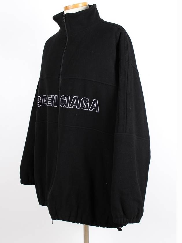 Luxury Balenciaga fleece jacket