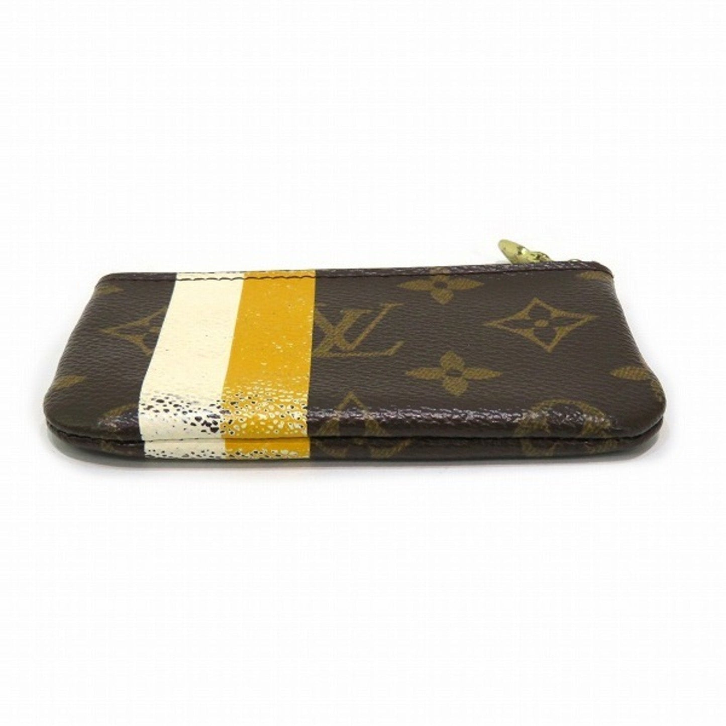 Louis Vuitton Pochette Clés  Canvas Clutch Bag ()