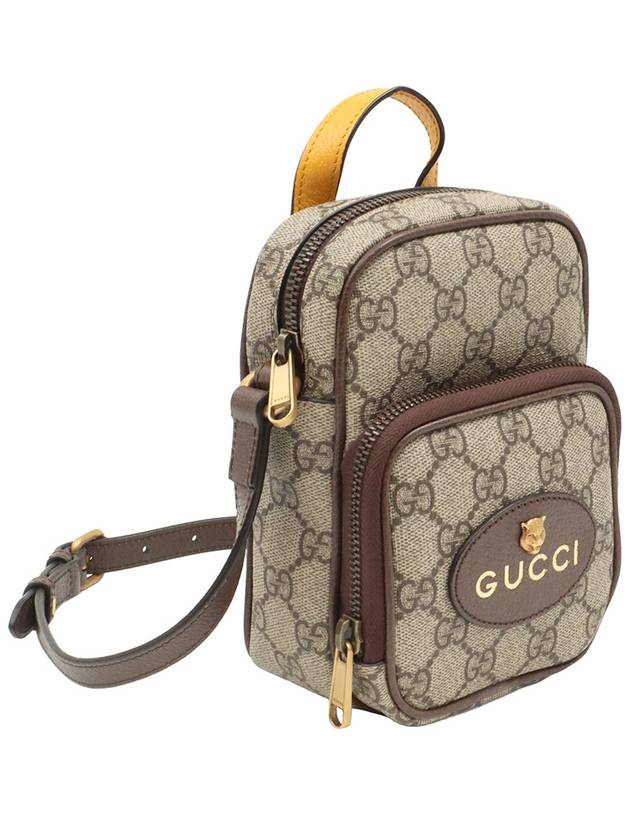 Luxury Gucci Trending 2025 GG Supreme Canvas Neo Vintage Backpack Mini Cross Bag 658556