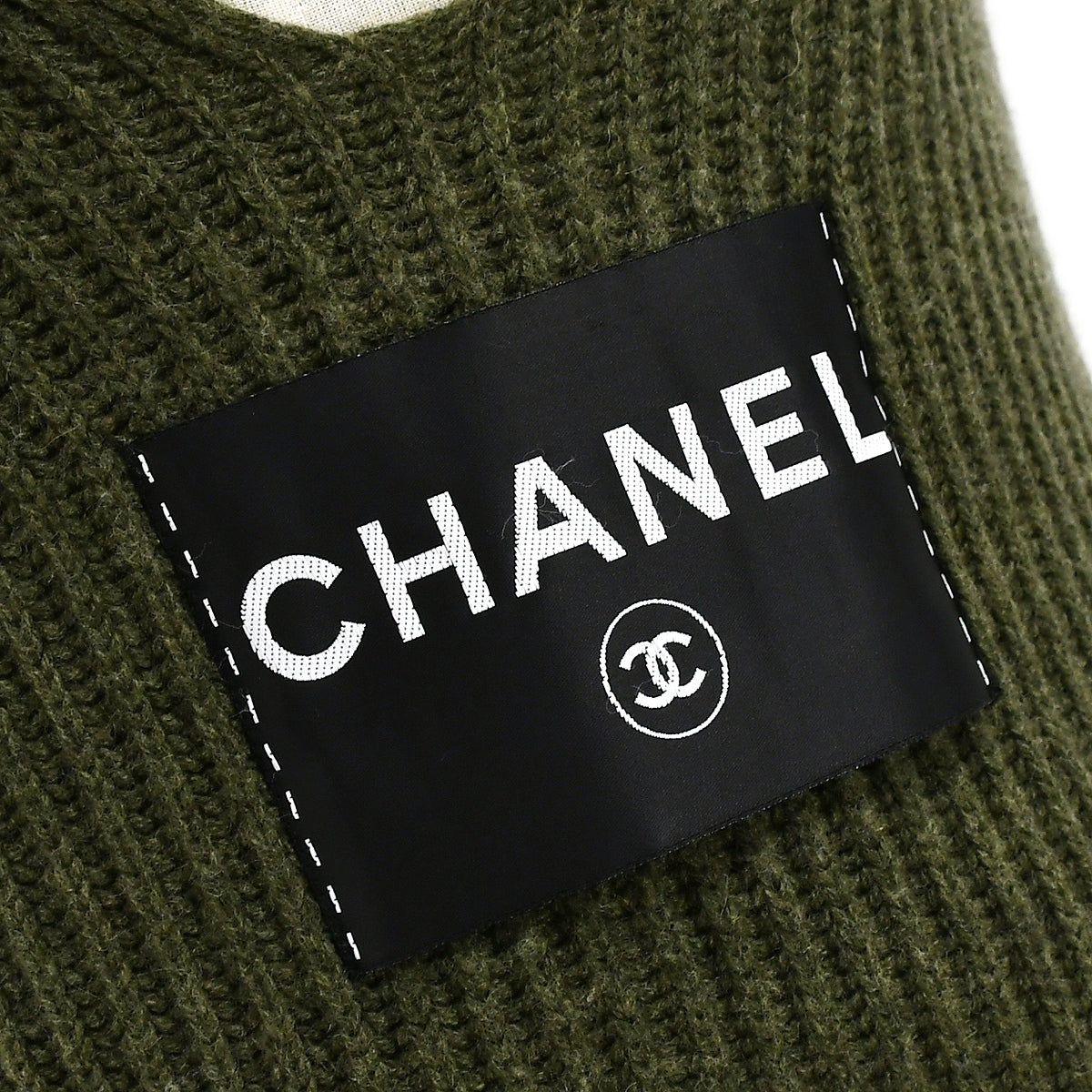 Luxury Chanel 2008 Cruise logo patch knitted dress #34