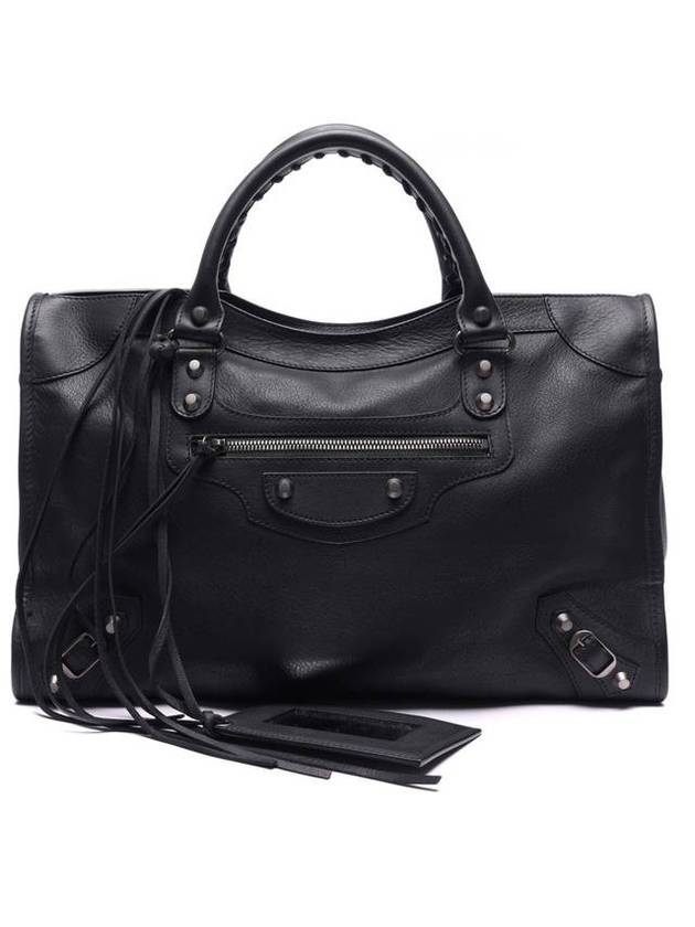 Luxury Balenciaga WoMen's Classic Motor City Tote Bag Black