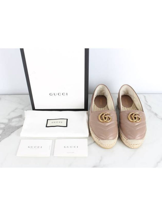 Luxury Gucci Trending 2025 leather espadrilles