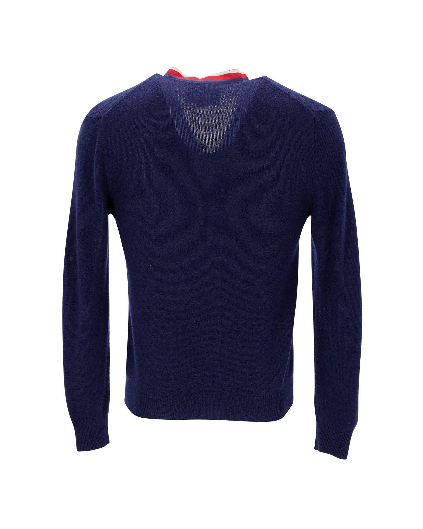 Luxury Gucci Trending 2025 Button-Front Cardigan in Navy Blue Cashmere