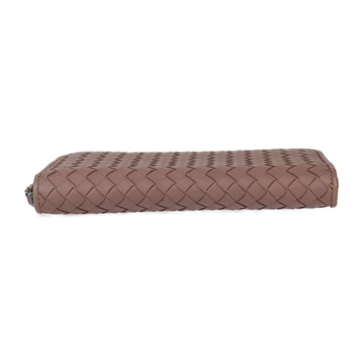 Luxury Bottega Veneta   pink  Leather Long Wallet (Bi-Fold) ()