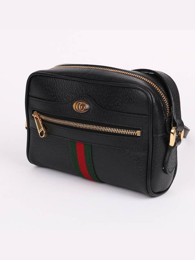 Luxury Gucci Trending 2025 Samsun Ophidia black mini cross bag 517350