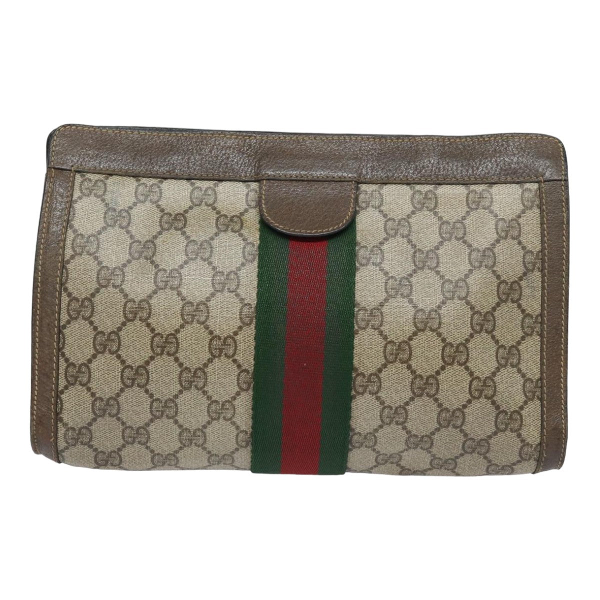 Luxury Gucci Trending 2025 Ophidia  Canvas Clutch Bag