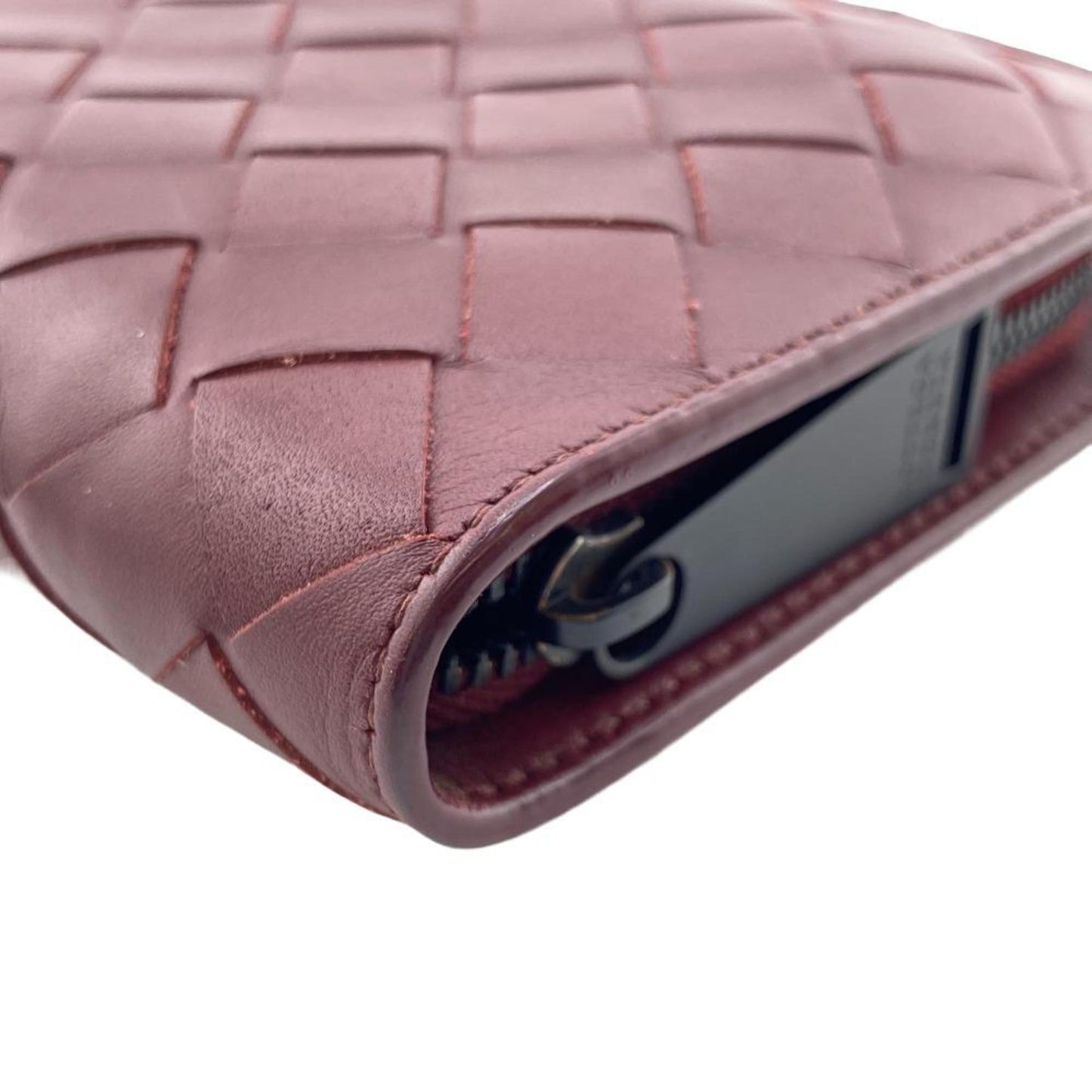 Luxury Bottega Veneta  Leather Long Wallet (Bi-Fold) ()