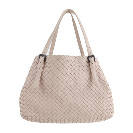 Luxury Bottega Veneta Intrecciato  pink Leather Handbag Shopping Bag Shoulder Bag Tote Bag ()