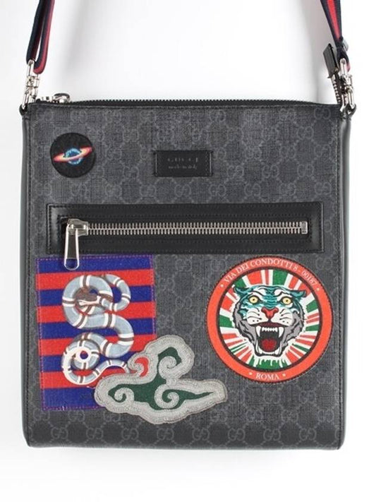 Luxury Gucci Trending 2025 GG Supreme Courier Messenger Bag
