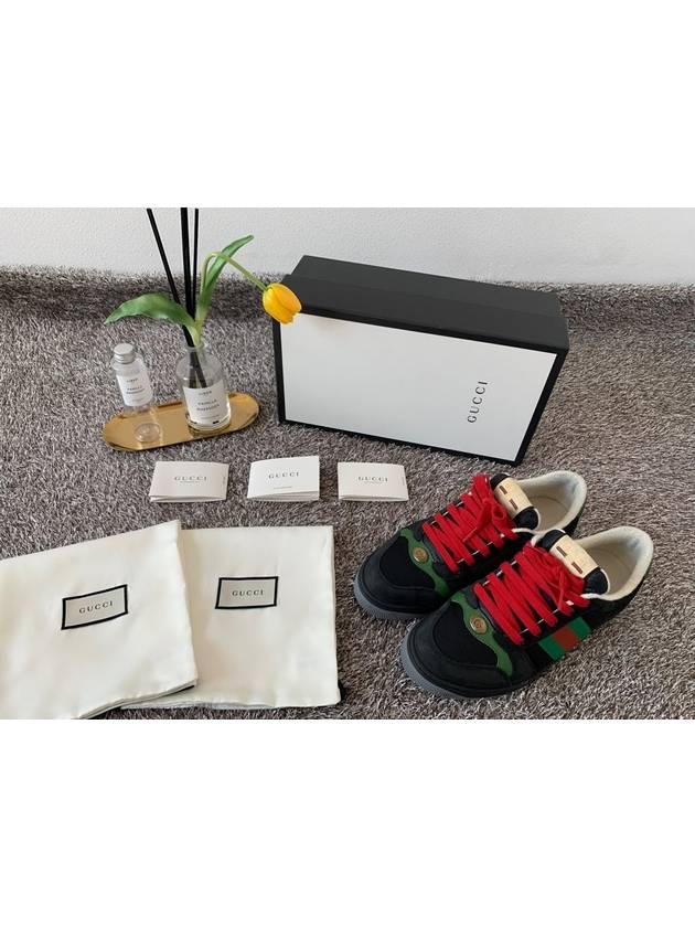 Luxury Gucci Trending 2025 Screener suede sneakers 9 280